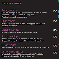 Carte du Teddy Bar à Pozzuoli