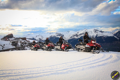 Randonnée Motoneige ELPRO à Belle Plagne