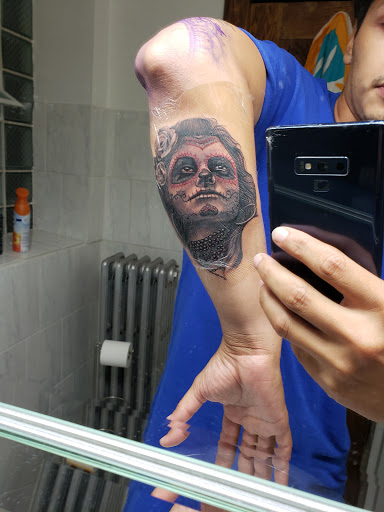 Explore lymphoma cancer tattoo ideas, creative tattoo ideas in Chicago, available at Black Atlas Studios