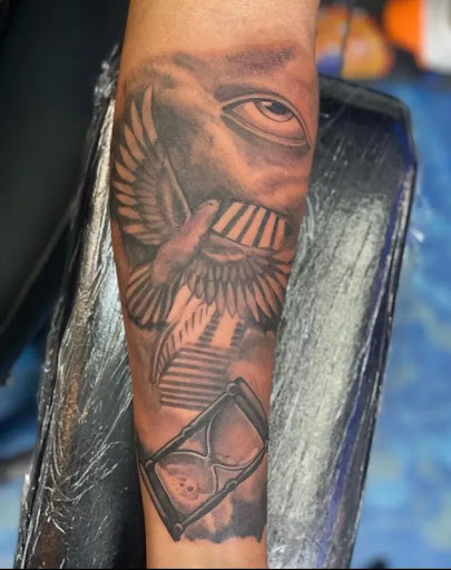 Explore cover up tattoo ideas back, creative tattoo ideas in Virginia Beach, available at Blue Horseshoe Tattoo & Piercing