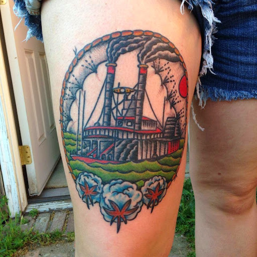 Tattoo Shop «Ironclad Tattoo Gallery», reviews and photos, 194 N 2nd Ave, Saltillo, MS 38866, USA