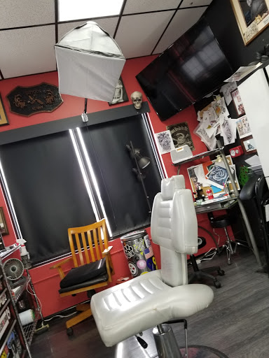 Explore tattoo ideas for leg sleeve, creative tattoo ideas in Fayetteville, available at Evolution Ink Tattoo and Piercing Studio
