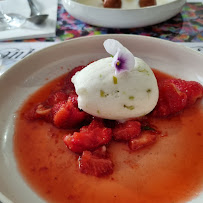 Panna cotta du Restaurant gastronomique Le Chapelier Toqué à Avignon - n°2