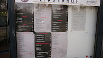 Restaurant Restaurant Lindenhof à Düsseldorf (le menu)