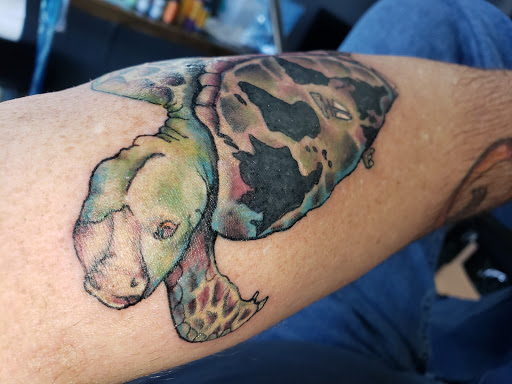 Explore floral tattoo sleeve ideas, creative tattoo ideas in Spokane, available at Platinum Rose Tattoo Studio