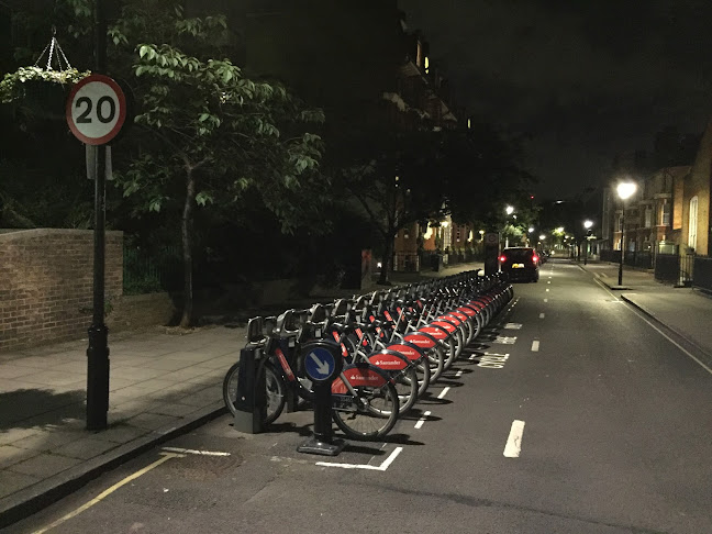 Santander Cycles: Regency Street, Westminster - London