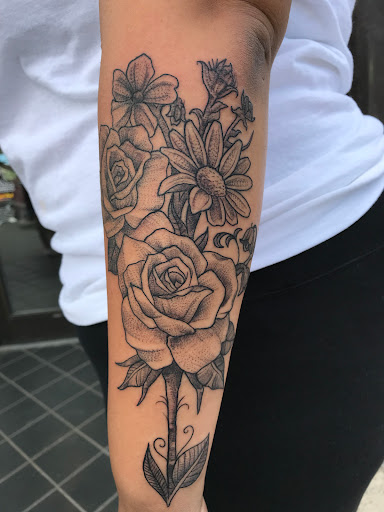 Explore tom petty tattoo ideas, creative tattoo ideas in Altoona, available at Living Canvas Studio LLC