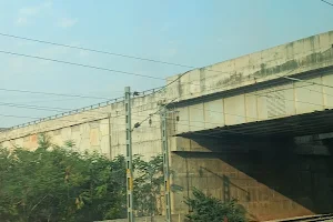 Nehru outer ring road railway bridge image