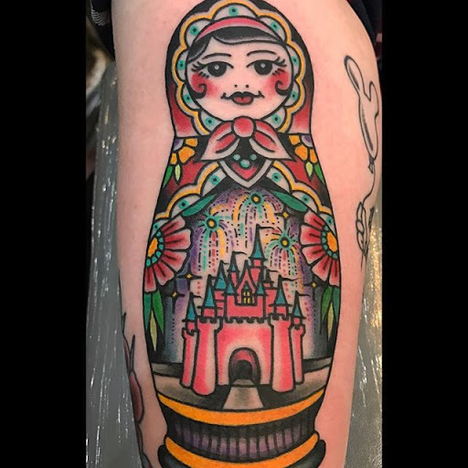 Explore good full sleeve tattoo ideas, creative tattoo ideas in Anaheim, available at Torch Tattoo