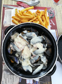 Moules-frites du Restaurant de fruits de mer La grande côte restaurant à Saint-Palais-sur-Mer - n°4