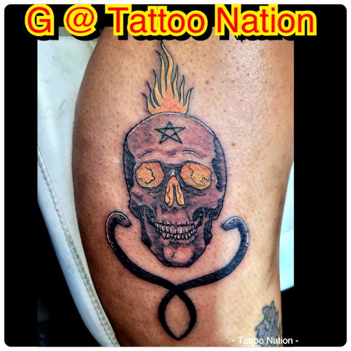 Explore one word tattoo ideas, creative tattoo ideas in Corpus Christi, available at Tattoo Nation Tattoo & Body Piercing Studio