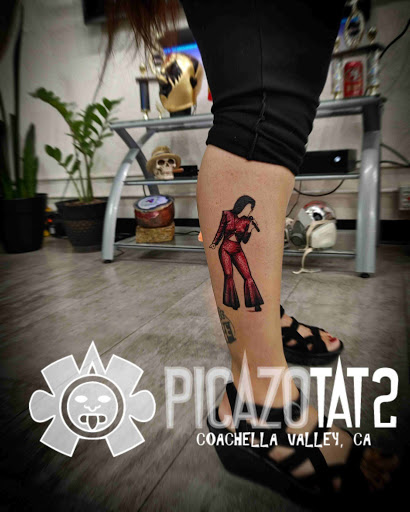Explore dog nose tattoo ideas, creative tattoo ideas in Palm Desert, available at Picazo Tattoo Studio