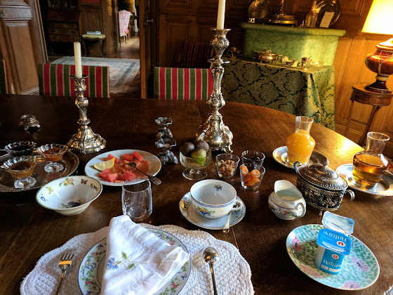 Plats et boissons Chambre d'hôtes Château de la Flocellière 85700 Sèvremont