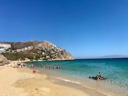 Photo de Plage d'Elia zone des équipements