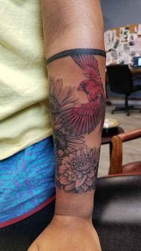 Explore pineapple tattoo ideas, creative tattoo ideas in Cary, available at RTP Tattoo Lab