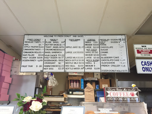 Donut Shop «Fresh Donuts & Bagel», reviews and photos, 34113 Fremont Blvd, Fremont, CA 94555, USA