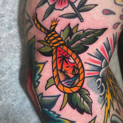 Explore family flower tattoo ideas, creative tattoo ideas in Anaheim, available at Torch Tattoo