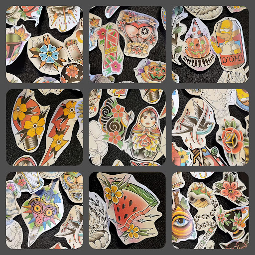 Explore running tattoos ideas, creative tattoo ideas in Omaha, available at Collective Hive Tattoo