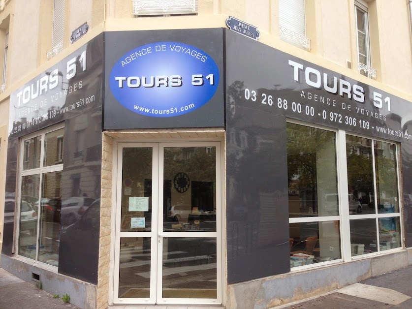 TOURS 51 Votre Agence de Voyages. contact@tours51.com à Reims