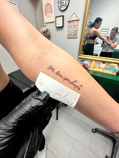 Explore tattoo ideas dog paws, creative tattoo ideas in Peoria, available at The Ink Bar