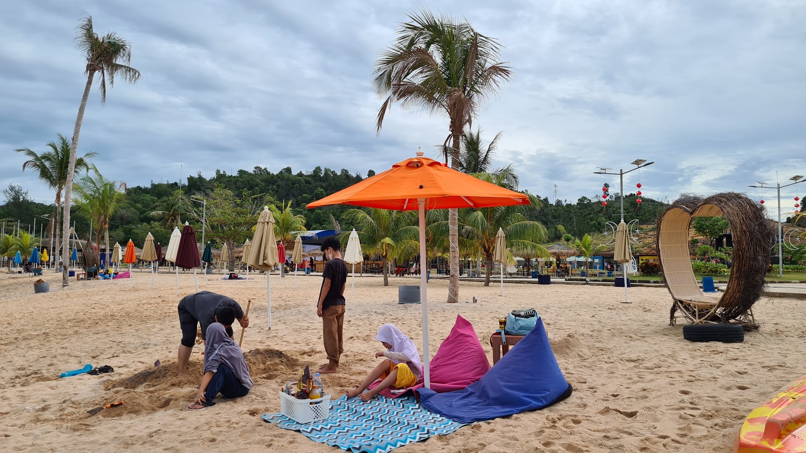 Photo de Barelang Melur Beach avec un niveau de propreté de très propre