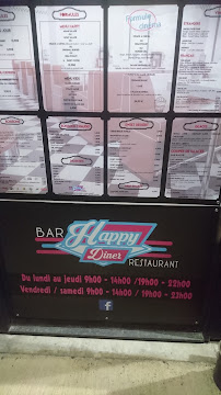Restaurant américain Happy Diner/ Jerry's pub à Rumilly - menu / carte