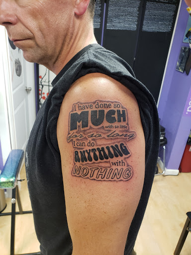 Explore wild idea tattoo, creative tattoo ideas in Cambridge, available at Kappa Tattoo