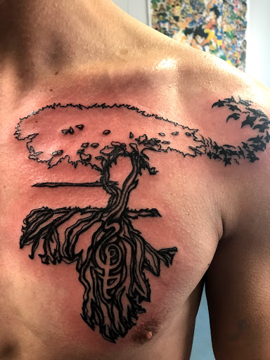 Explore easy line tattoo ideas, creative tattoo ideas in Muncie, available at The Tattoo Studio