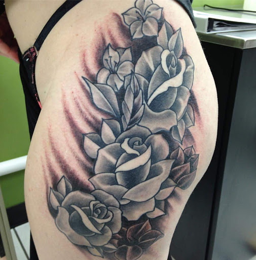 Explore bookish tattoo ideas, creative tattoo ideas in Green Bay, available at Artrageous Ink