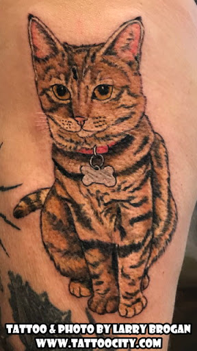 Explore lifeline tattoo ideas, creative tattoo ideas in Lockport, available at Tattoo City by Larry Brogan