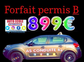 AS CONDUITE 64 Auto Ecole