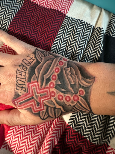 Explore collage tattoo ideas, creative tattoo ideas in Colorado Springs, available at Fallen Heroes Tattoo & Piercing (Colorado)