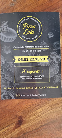 Photos du propriétaire du Pizzas à emporter PIZZA LOLA à Saint-Paul-et-Valmalle - n°8
