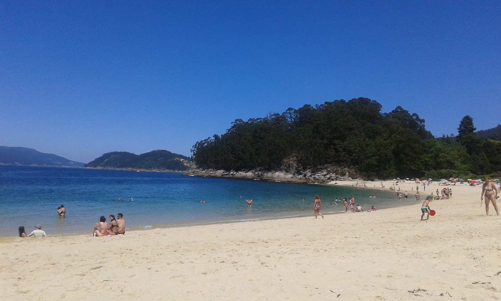 Praia Agrelo Portomaior'in fotoğrafı ve yerleşim