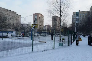 Ice Skiing Ring On Poetichesky Boulevard image