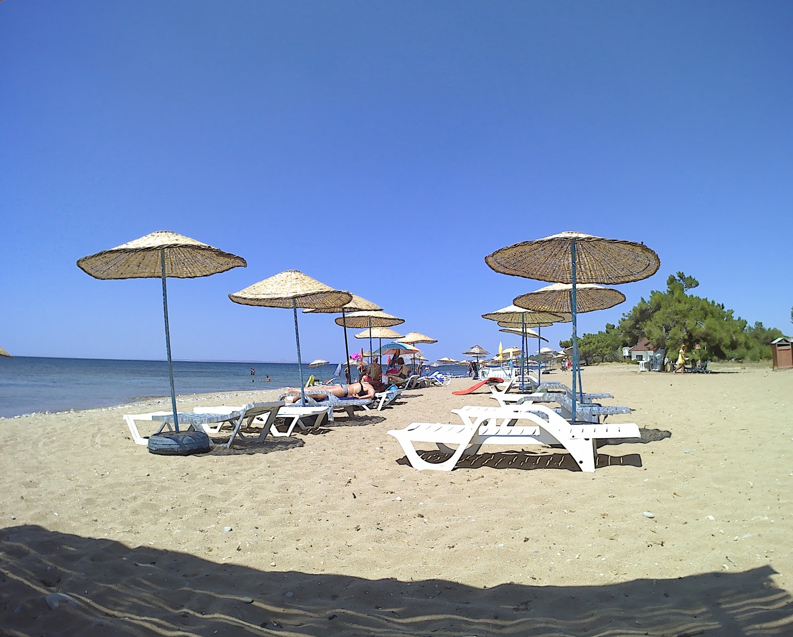 Foto van Agora Camp beach met turquoise puur water oppervlakte