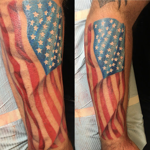 Explore tattoo ideas for dad and son, creative tattoo ideas in Milford, available at Golden Hammer Tattoo Studios