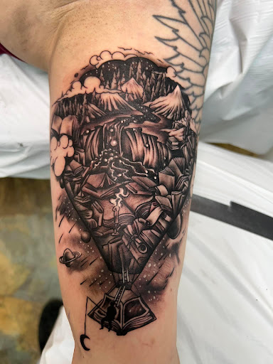 Explore icp tattoo ideas, creative tattoo ideas in Adrian, available at Good Life Tattoo Co.
