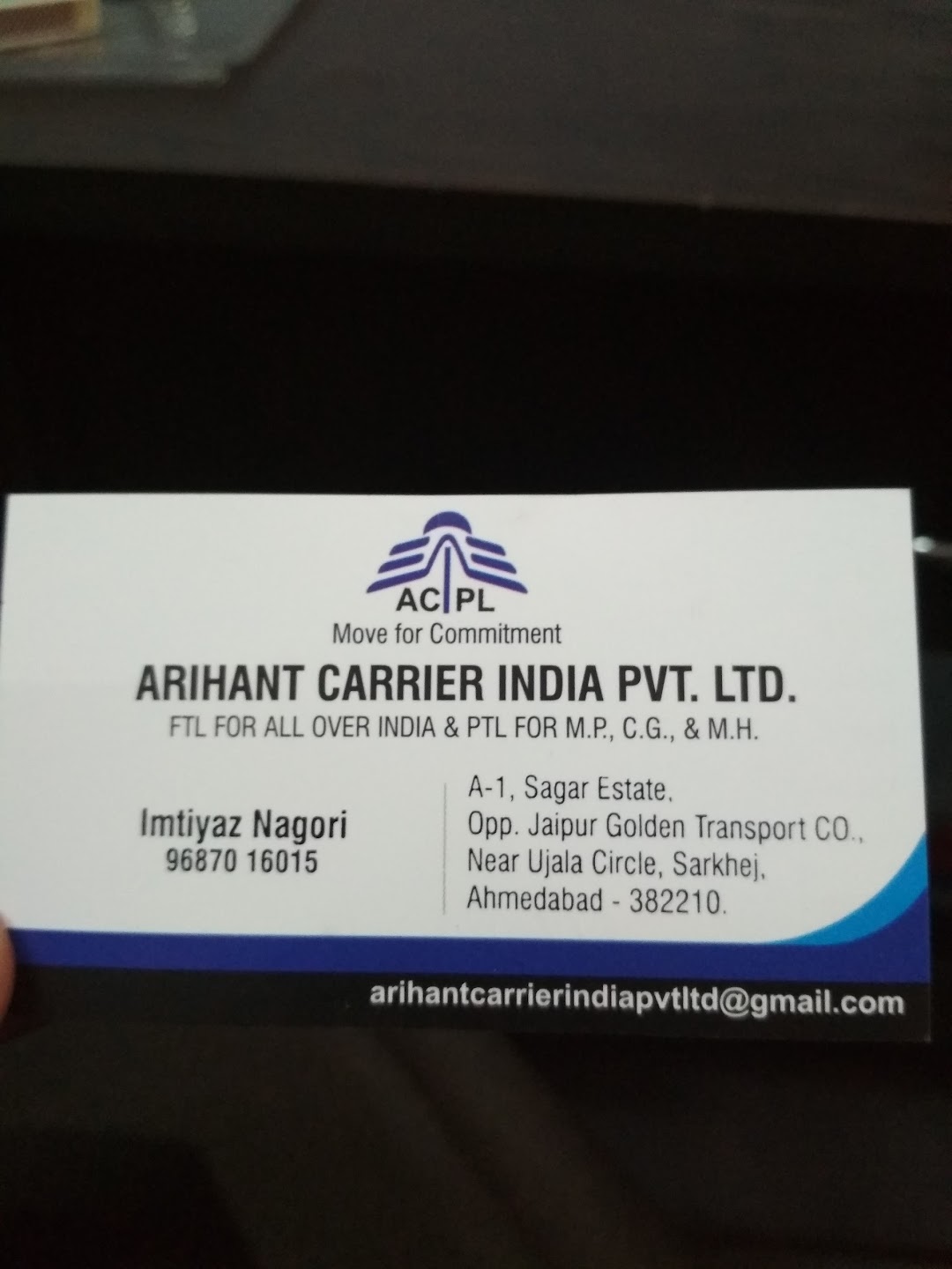 Arihant Carrier India Pvt Ltd