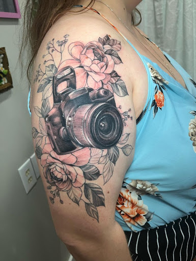 Explore tattoo words ideas for men, creative tattoo ideas in Washington, available at Blossom Tattoo