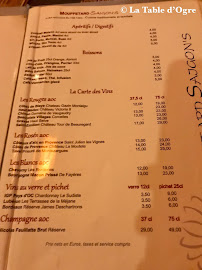 Restaurant vietnamien Mouffetard Saigon's à Paris - menu / carte