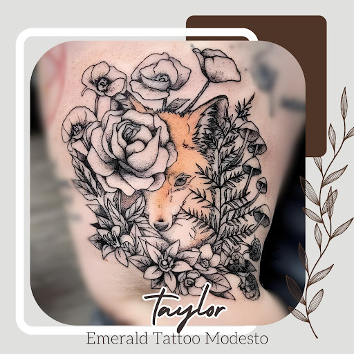 Explore tattoo cover up ideas for shoulder, creative tattoo ideas in Modesto, available at Emerald Tattoo & Piercing - Modesto