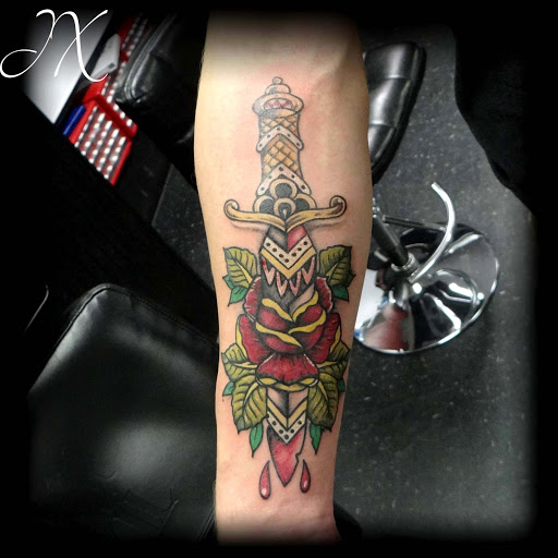 Explore sagittarius tattoo ideas female, creative tattoo ideas in Quakertown, available at Lucky Strike Tattoo and Body Piercing