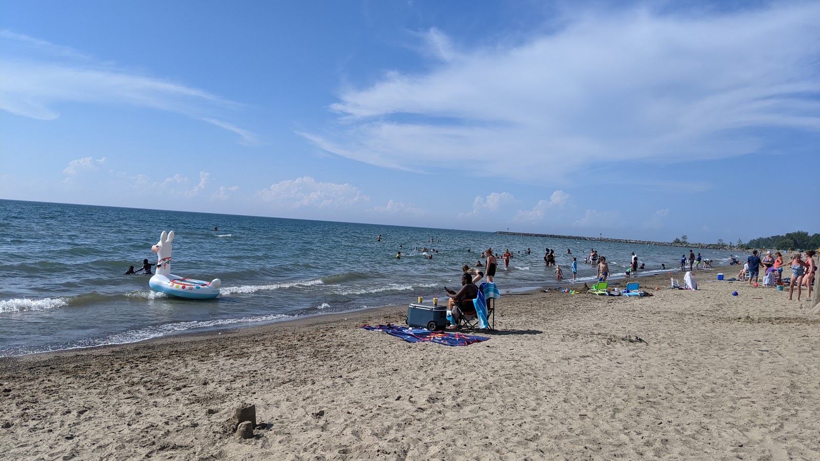 Foto von Sunset Bay Beach mit beiger sand Oberfläche