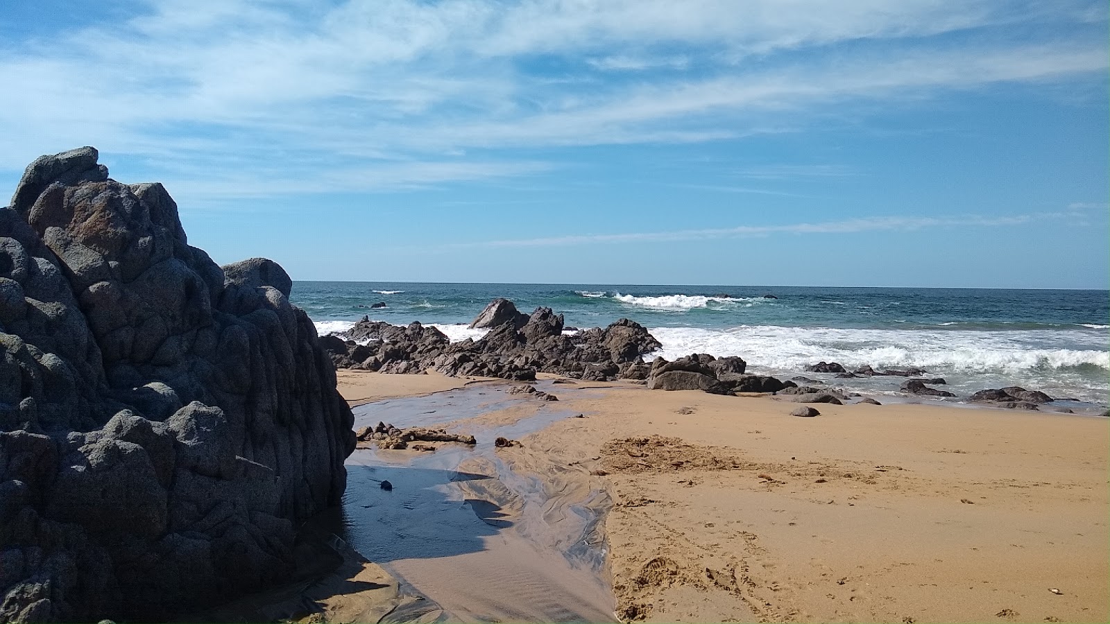 Patzcuarito beach'in fotoğrafı çok temiz temizlik seviyesi ile