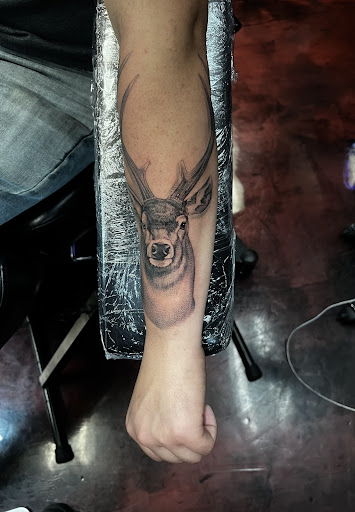 Explore arm sleeve tattoo ideas for guys, creative tattoo ideas in Silver City, available at Independent Ink Tattoo