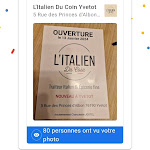 Photo n° 5 de l'avis de Marie-Pascale.c fait le 24/01/2024 à 07:49 pour L'Italien Du Coin Yvetot à Yvetot