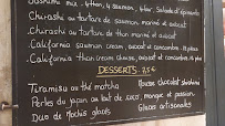 Restaurant Restaurant Koya à La Rochelle (le menu)