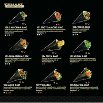 Restaurant asiatique YUXI à Gorizia (le menu)