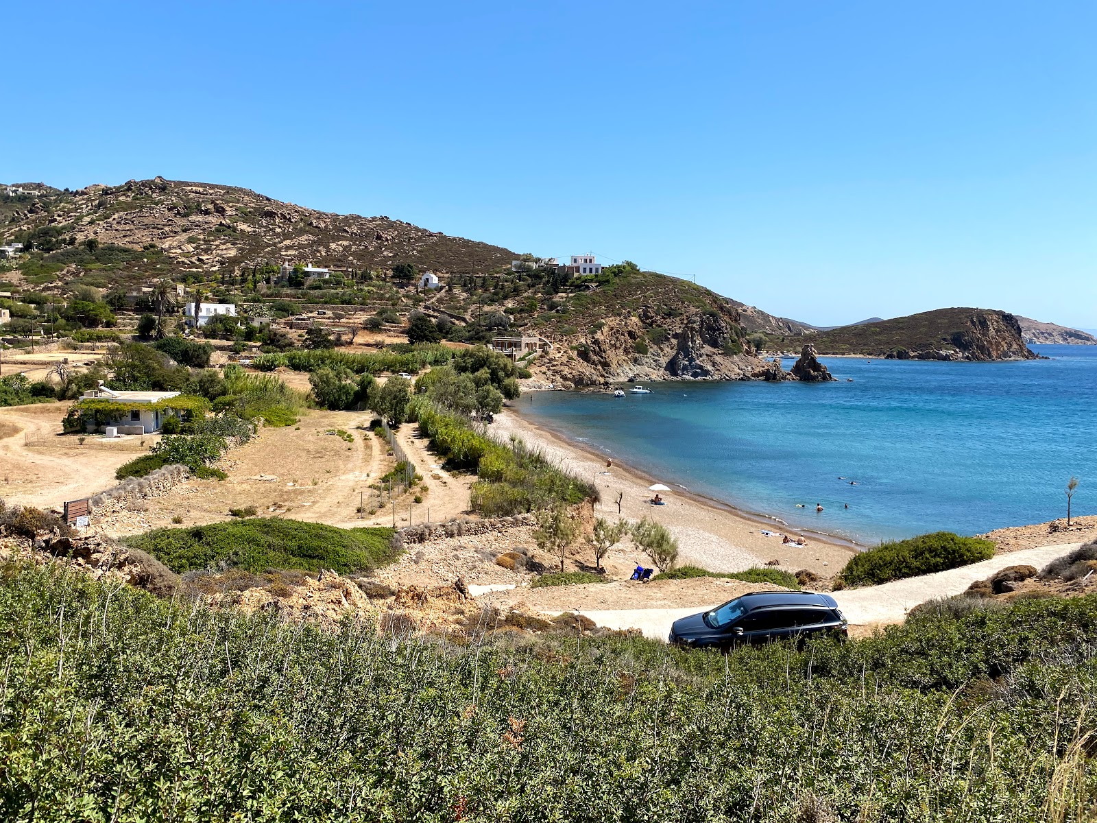 Paralia Vagia'in fotoğrafı çok temiz temizlik seviyesi ile